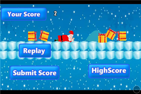 圣诞老人酷跑游戏截图4