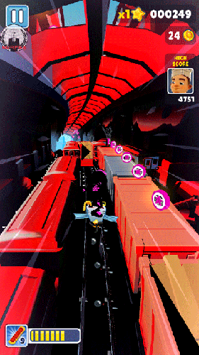 地铁跑酷南枫11.0版本游戏截图3