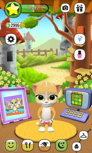 会说话的艾玛猫无限金币钻石版游戏截图2