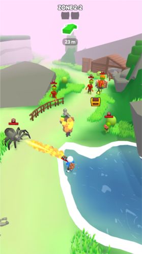 僵尸狂潮冲刺游戏截图1