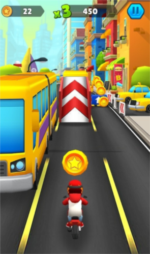 地铁踏板车2金币不减反增版游戏截图5
