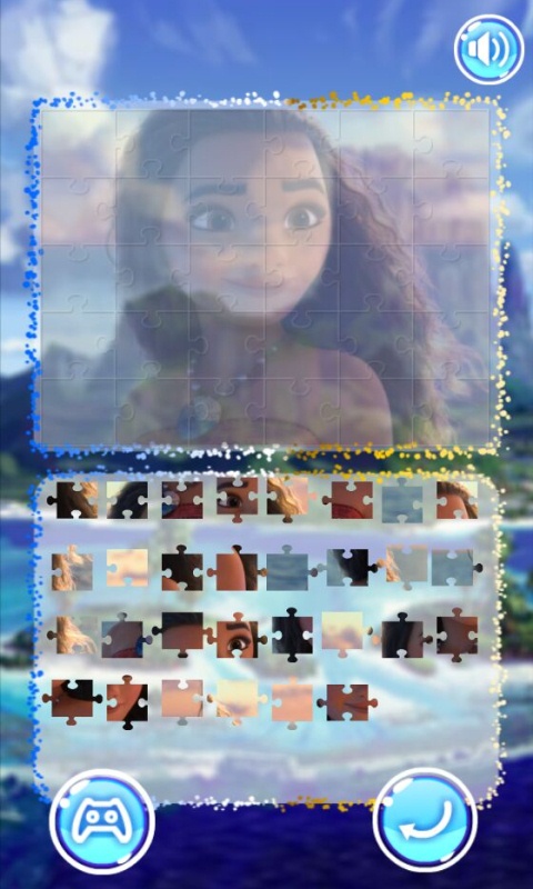 海洋奇缘拼图游戏截图4