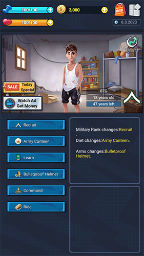 士兵军事生活模拟器最新版-游戏截图2
