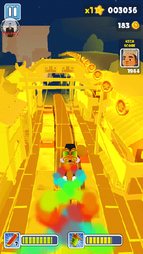 地铁跑酷黄金洛阳定制版本游戏截图3