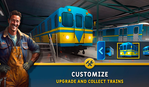 欧洲地铁模拟器3D游戏截图6