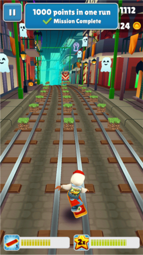 地铁跑酷草方块金币魔改版本游戏截图4