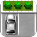 小轿车停车