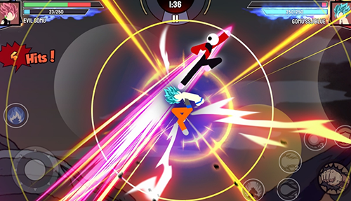 火柴人勇士超级龙影搏斗内购无限能版游戏截图5