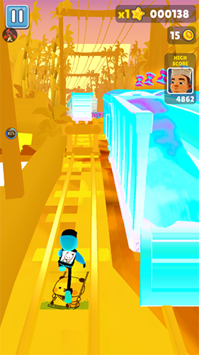 地铁跑酷彭于晏终极版游戏截图3