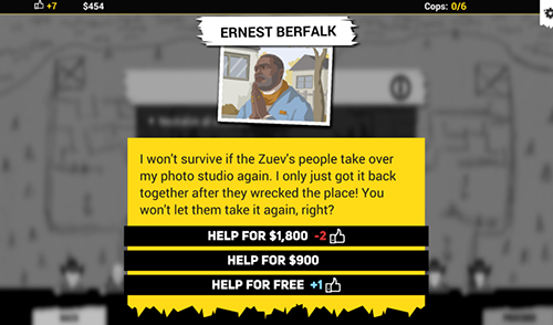 反抗的警察无限金币版游戏截图1