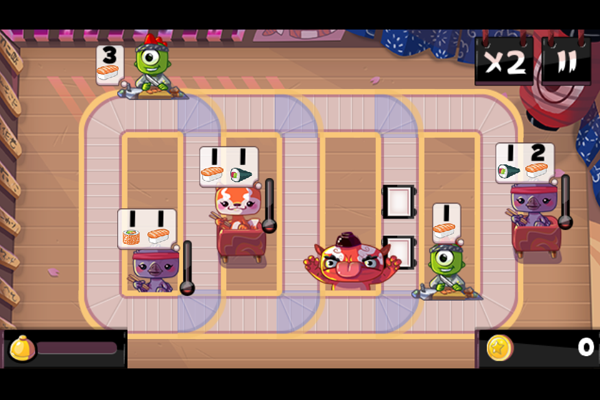 旋转寿司训练游戏截图3
