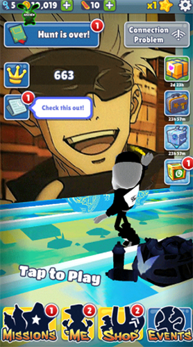 地铁跑酷FK定制版游戏截图1