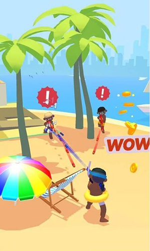 超级捣蛋鬼所有皮肤武器解锁版游戏截图4