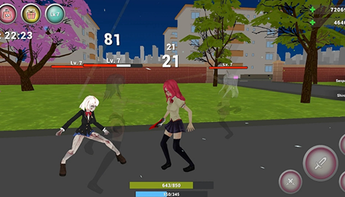 动漫高中模拟器无限金币钻石版游戏截图5