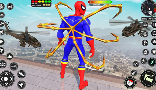 超级英雄机器人破解版游戏截图4