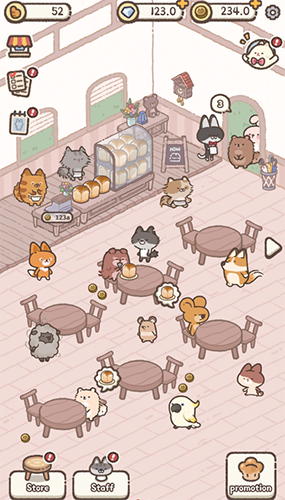猫咪面包店汉化版游戏截图1