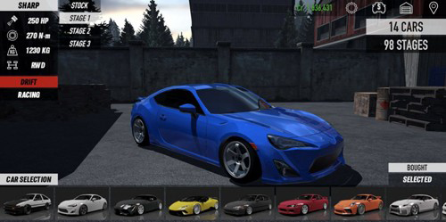 漂移与竞速无限金币版游戏截图3