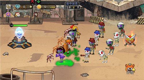 火柴人打僵尸最新版本游戏截图3