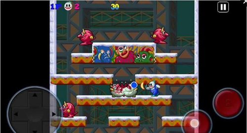 雪人兄弟游戏截图2