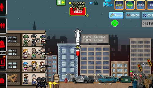 僵尸入侵100天破解版无限金币无限钻石版游戏截图1