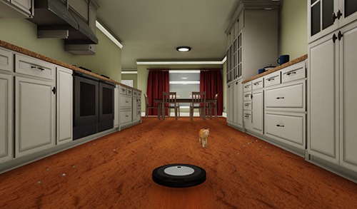 扫地机器人无限金币钻石版游戏截图2