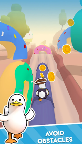 奔跑的鸭子无限金币版游戏截图4