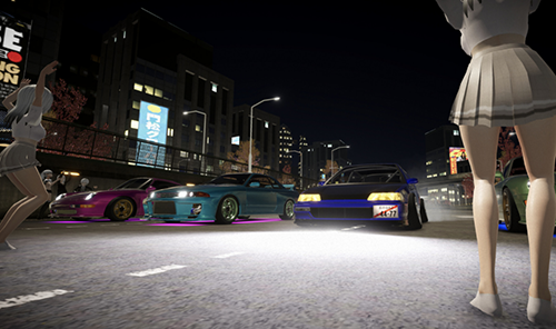 大阪Kanjo街头赛车中文版游戏截图1