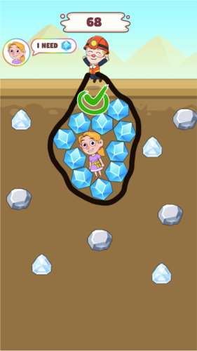 拔出金子-游戏截图1