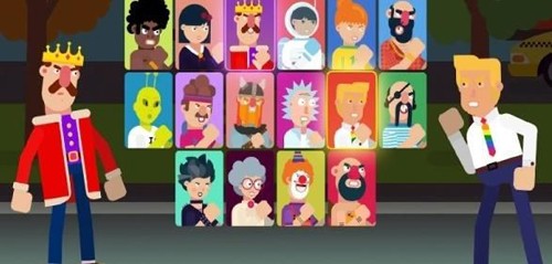 沙雕拳击无限金币版游戏截图1