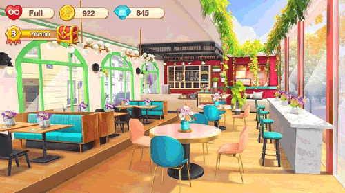 我的餐厅狂热烹饪疯狂游戏破解版游戏截图1