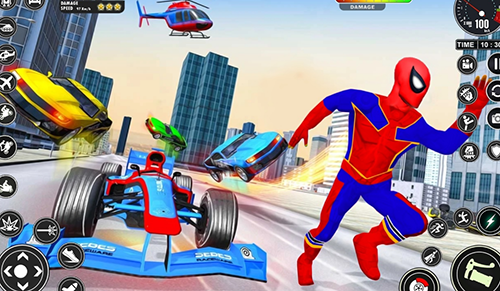 超级英雄机器人最新版游戏截图5