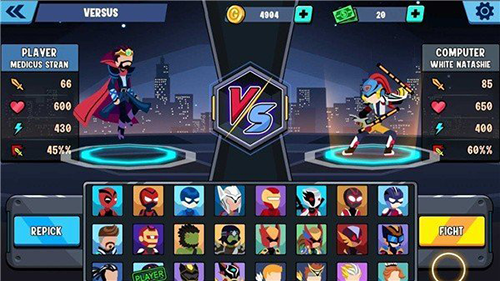 火柴人异界之路手机版游戏截图3