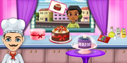 女孩蛋糕烘焙店游戏截图3