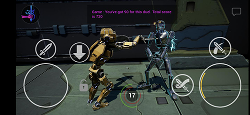 机器人剑术无限金币版游戏截图1
