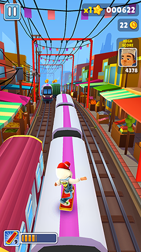 地铁跑酷曼谷版本2023最新版游戏截图4