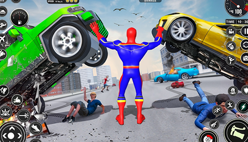 超级英雄机器人最新版游戏截图6