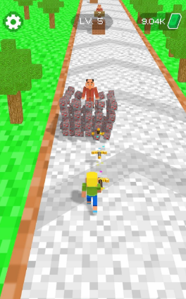 体素奔跑游戏截图1