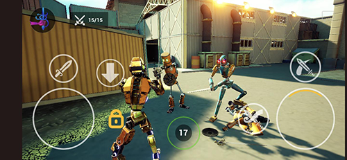 机器人剑术无限金币版游戏截图4