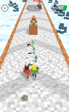 Voxel Run游戏截图3