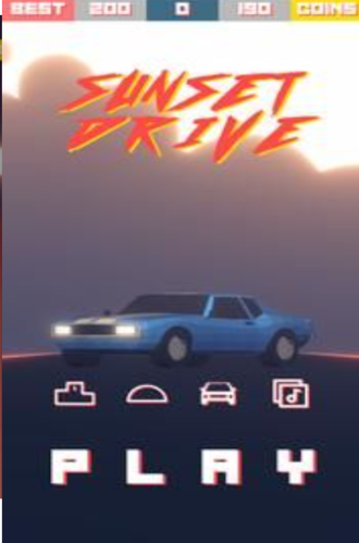 日落飞车游戏截图1