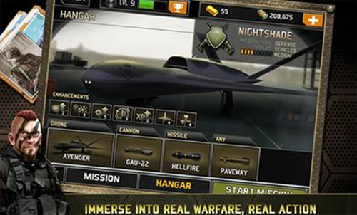 无人机暗影突袭3无限金币1.30.112版游戏截图2