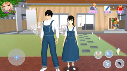 樱花校园粉色少女最新版游戏截图4