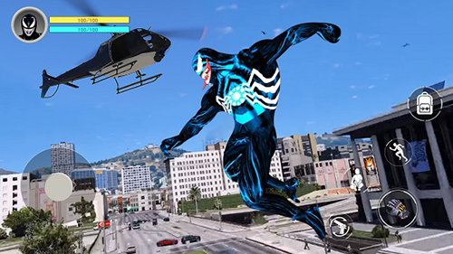 毒液人城市英雄手机版游戏截图1