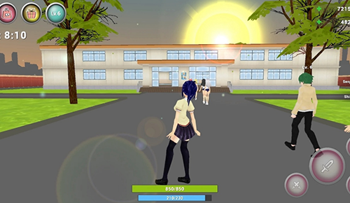 动漫高中模拟器2023版游戏截图7