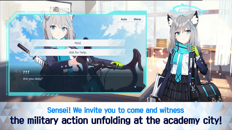 蔚蓝档案国际服手游游戏截图2