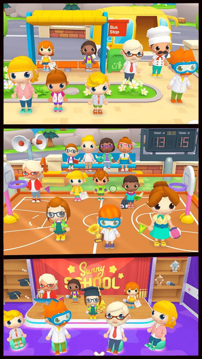 迷你生活学校最新版游戏截图2