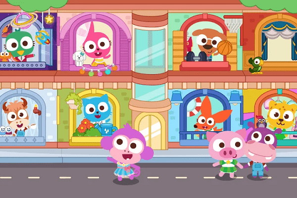 泡泡兔小镇公寓游戏游戏截图1