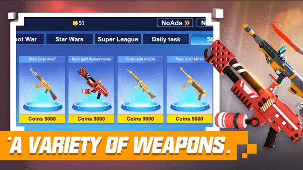 像素世界国际服官方版(pixel gunfight world front fps)游戏截图3