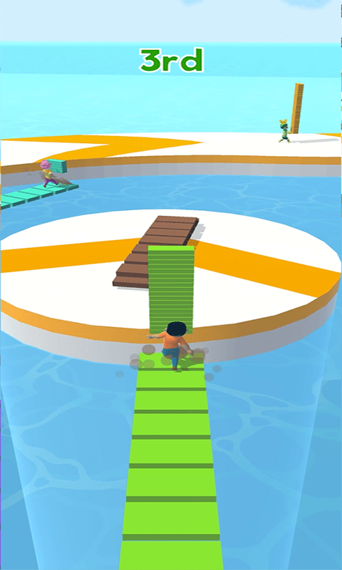 搭木板争夺赛游戏游戏截图2