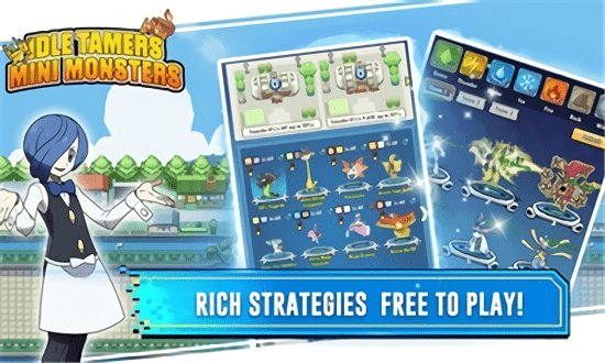 闲置训练师迷你怪兽游戏游戏截图4